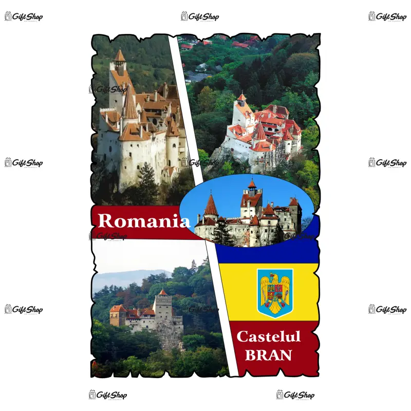 Mgs174-magnet frigider-castelul branromania